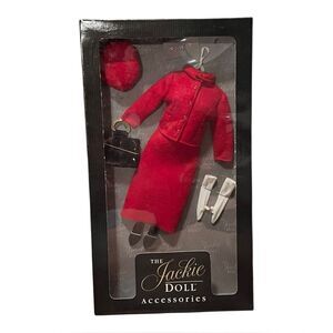 Franklin Mint The Jackie Doll Accessories Canadian Mountie Red Suit Fashion New